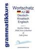 Wörterbuch A2 Deutsch - Kroatisch - Bosnisch - Serbisch - Englisch