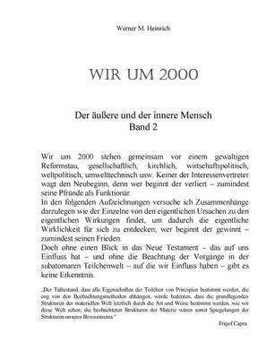 Wir um 2000 - Band 2 (inbunden)