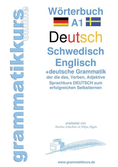 Wörterbuch A1 Deutsch - Schwedisch - Englisch (häftad)