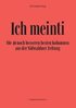 Ich meinti II