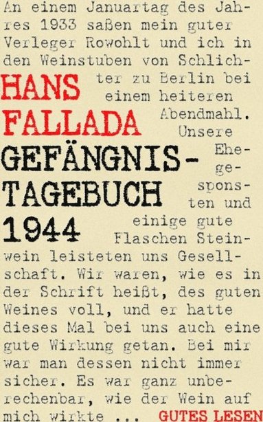 Gefÿngnistagebuch 1944 (e-bok)