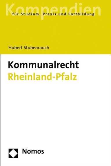 Kommunalrecht Rheinland-Pfalz (häftad)