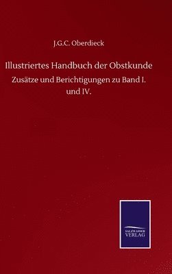 Illustriertes Handbuch der Obstkunde (inbunden)