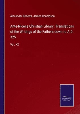 Ante-Nicene Christian Library (hftad)