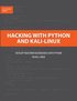 Hacking with Python and Kali-Linux