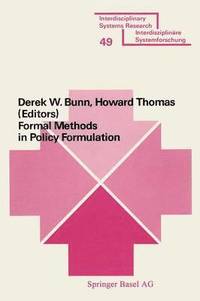 Formal Methods in Policy Formulation (hftad)