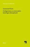 Prolegomena zu einer jeden künftigen Metaphysik, die als Wissenschaft wird auftreten können (inbunden)