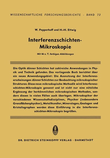 Interferenzschichten-Mikroskopie (h�ftad)