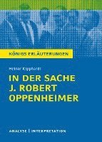 In der Sache J. Robert Oppenheimer von Heinar Kipphardt (häftad)