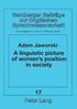 Linguistic Picture of Women's Position in Society