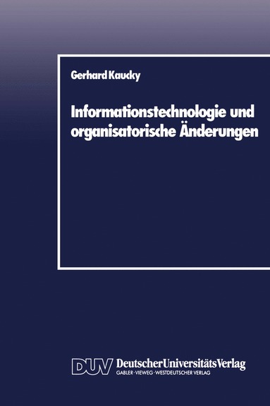 Informationstechnologie und organisatorische nderungen (hftad)