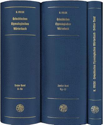Griechisches Etymologisches Worterbuch, Bd. 1: A - Ko (inbunden)