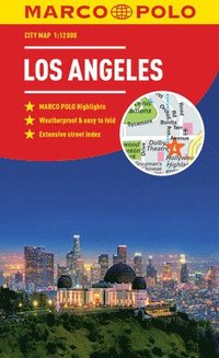 Los Angeles Marco Polo City Map 2018 - pocket size, easy fold, Los Angeles street map (hftad)