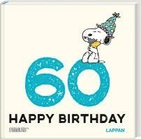 Peanuts Geschenkbuch: Happy Birthday zum 60. Geburtstag (inbunden)