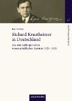 Richard Krautheimer in Deutschland (inbunden)