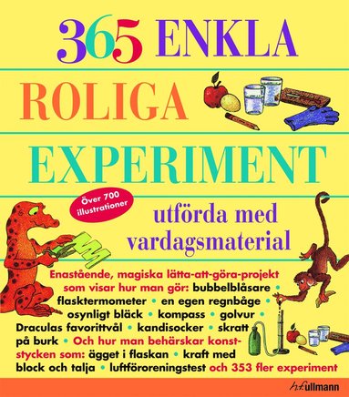365 Enkla Roliga Experiment : utförda med vardagsmaterial (häftad)