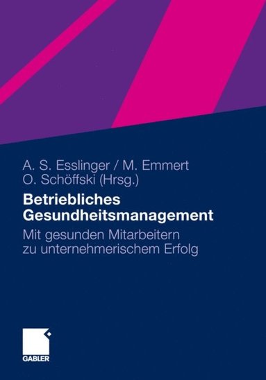 Betriebliches Gesundheitsmanagement (inbunden)