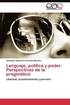 Lenguaje, politica y poder. Perspectivas de la pragmatica
