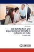 Job Satisfaction and Organizational Climate in Libraries in India