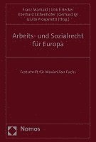 Arbeits- Und Sozialrecht Fur Europa: Festschrift Fur Maximilian Fuchs (inbunden)