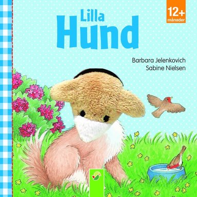 Lilla hund : bok med fingerdocka i tyg (inbunden)