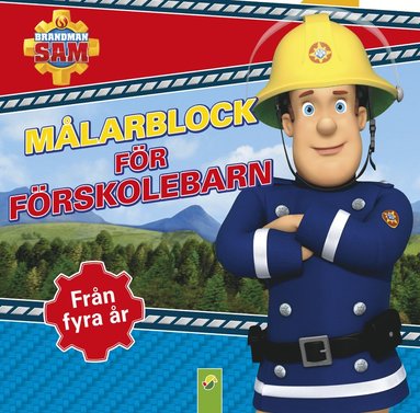 Brandman Sam. Mlarblock fr frskolebarn (kartonnage)