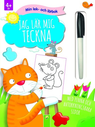 Jag lr mig teckna : Min lek- och lrbok (inbunden)