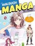 Extra dickes Manga-Malbuch mit Stickern zum Kreativsein und Entspannen fur alle Manga-Fans!