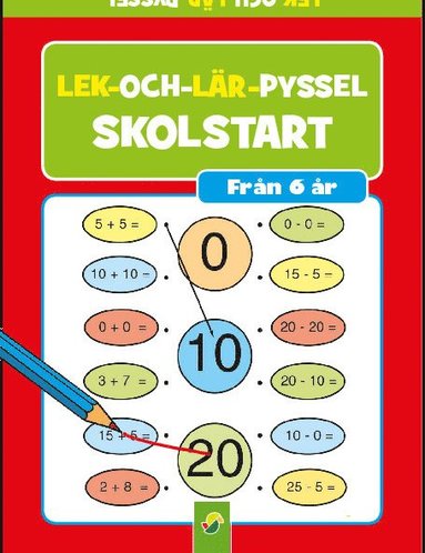 Lek och lär pyssel. Skolstart (inbunden)