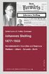 Johannes Stelling 1877-1933