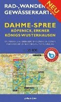 Rad-, Wander- und Gewässerkarte Dahme-Spree: Köpenick, Erkner, Königs Wusterhausen 1:35.000