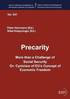Precarity - More than a Challenge of Social Security Or