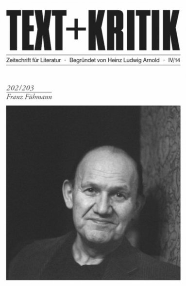 TEXT+KRITIK 202/203 - Franz FÃ¼hmann (pussel)