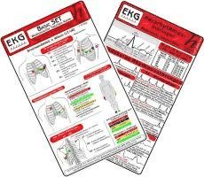 EKG Basic Set (er Set) - Herzrhythmusst�rungen, EKG Auswertung - Medizinische Taschen-Karte (h�ftad)