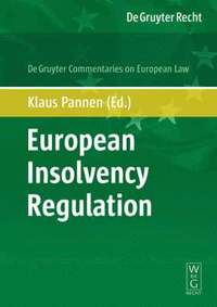 European Insolvency Regulation (inbunden)