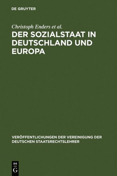 Sozialstaat in Deutschland und Europa (inbunden)