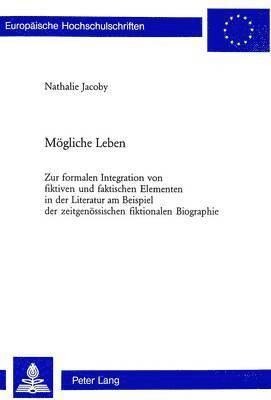 Moegliche Leben (inbunden)