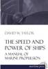 Speed and Power of Ships