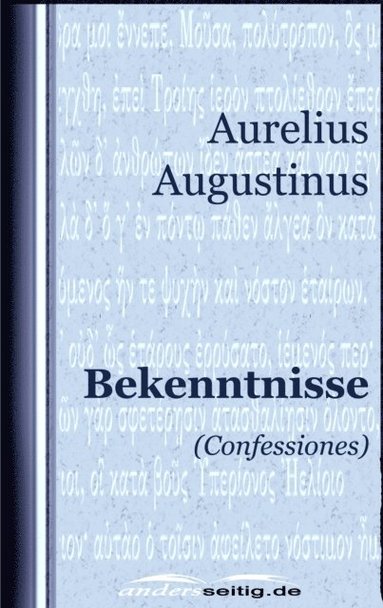 Bekenntnisse (hftad)