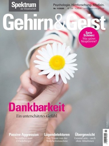 Gehirn&Geist 11/2020 Dankbarkeit (inbunden)
