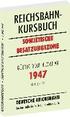 Reichsbahnkursbuch der sowjetischen Besatzungszone - gültig ab 4. Mai 1947