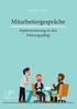 Mitarbeitergespr�che - Implementierung in den F�hrungsalltag