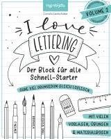 I Love Lettering - Der Block für alle Schnell-Starter Volume 2 (häftad)