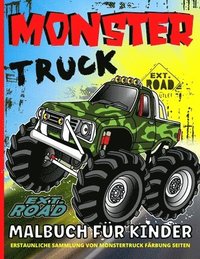 Monster Truck Malbuch Fur Kinder (häftad)