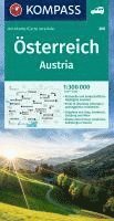 KOMPASS Autokarte Österreich 1:300.000