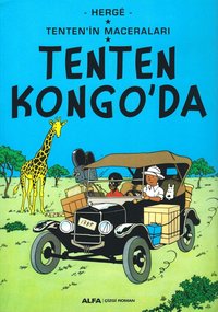 Tintin i Kongo (Turkiska) (hftad)