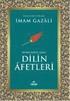 Dilin Afetleri - Kitabu Afatil - Lisan