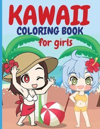 Kawaii Coloring Book For Girls Chibi Girls Coloring Book Kawaii Cute Coloring Book Japanese Manga Drawings And Cute Anime Characters Coloring Page Raquuca J Rotaru Haftad Bokus