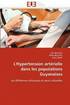 L'Hypertension Art?rielle Dans Les Populations Guyanaises