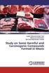 Study on Some Harmful and Carcinogenic Compounds Formed in Meats